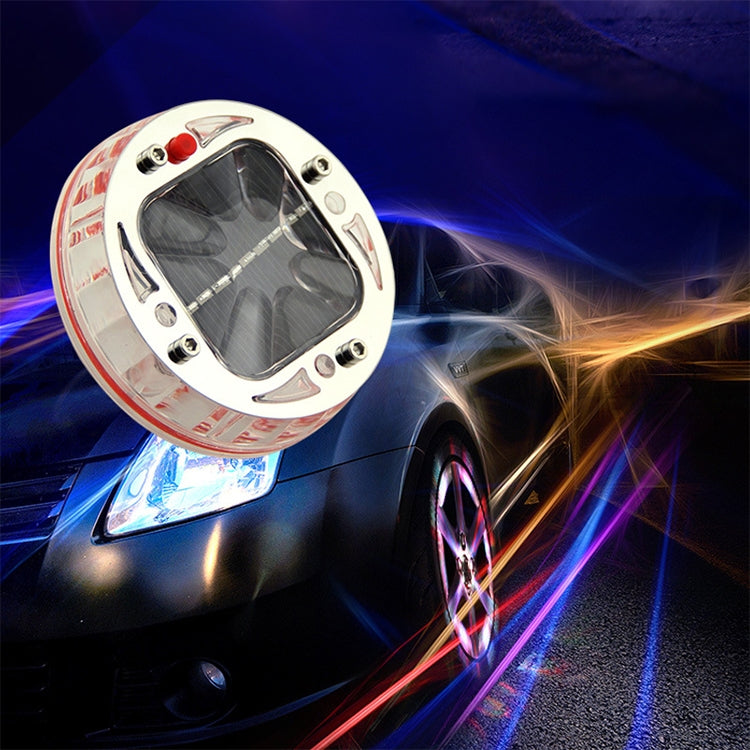 4 PCS Solar LED Car Tire Decoration Flashing Lights Colorful Wheels Hub Atmosphere Lights Infrared Remote Control - Decorative Lights by PMC TechLife | Online Shopping South Africa | PMC TechLife | Buy Now Pay Later Mobicred