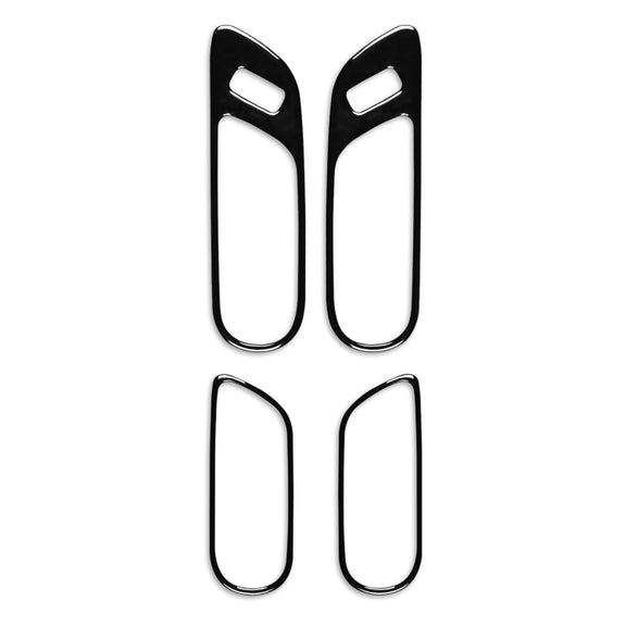 For Mazda 3 Axela 2010-2013 4 in 1 Car Door Handle Decorative Sticker, Left and Right Drive Universal