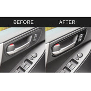 For Mazda 3 Axela 2010-2013 4 in 1 Car Door Handle Decorative Sticker, Left and Right Drive Universal