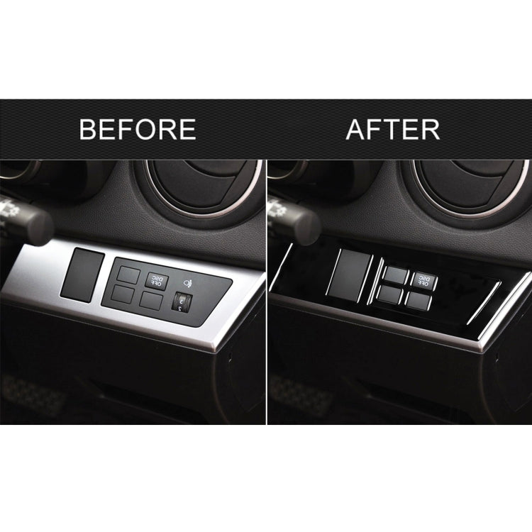 For Mazda 3 Axela 2010-2013 Car Headlight Switch Panel Set Decorative Sticker, Right Drive - Car Interior Mouldings by PMC TechLife | Online Shopping South Africa | PMC TechLife | Buy Now Pay Later Mobicred