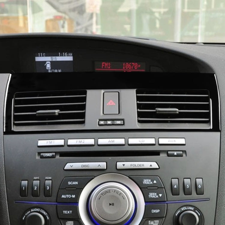 For Mazda 3 Axela 2010-2013 Car Central Vent Decorative Sticker, Left Drive - Car Interior Mouldings by PMC TechLife | Online Shopping South Africa | PMC TechLife | Buy Now Pay Later Mobicred