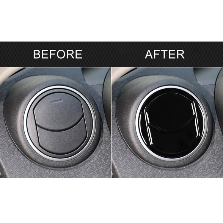 For Mazda 3 Axela 2010-2013 Car AC Air Outlet Decorative Sticker, Left and Right Drive Universal