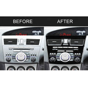 For Mazda 3 Axela 2010-2013 4 in 1 Car Central Control Radio Set A Decorative Sticker, Right Drive