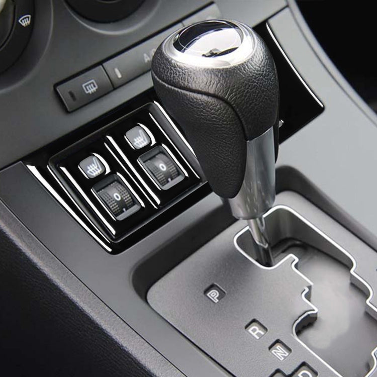 For Mazda 3 Axela 2010-2013 Car Seat Heating Button Set Decorative Sticker, Left and Right Drive Universal - Car Interior Mouldings by PMC TechLife | Online Shopping South Africa | PMC TechLife | Buy Now Pay Later Mobicred