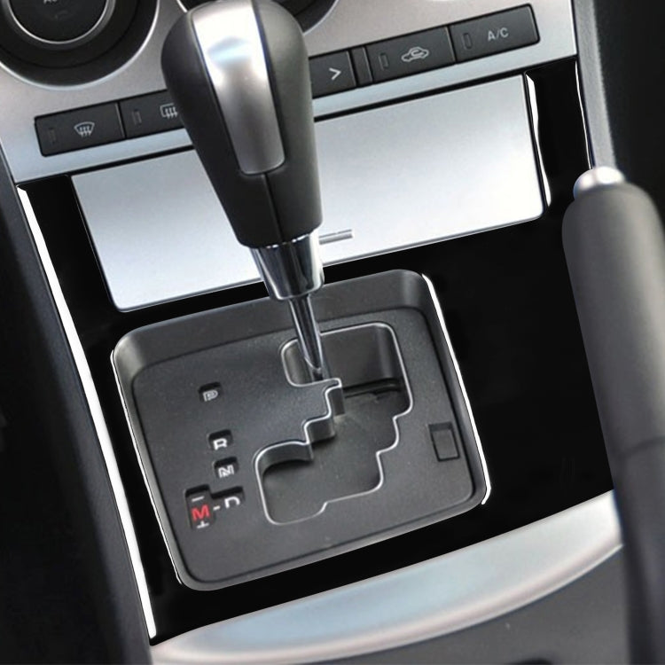 For Mazda 3 Axela 2010-2013 Car Gear Frame Decorative Sticker, Left Drive - Car Interior Mouldings by PMC Jewellery | Online Shopping South Africa | PMC Jewellery | Buy Now Pay Later Mobicred