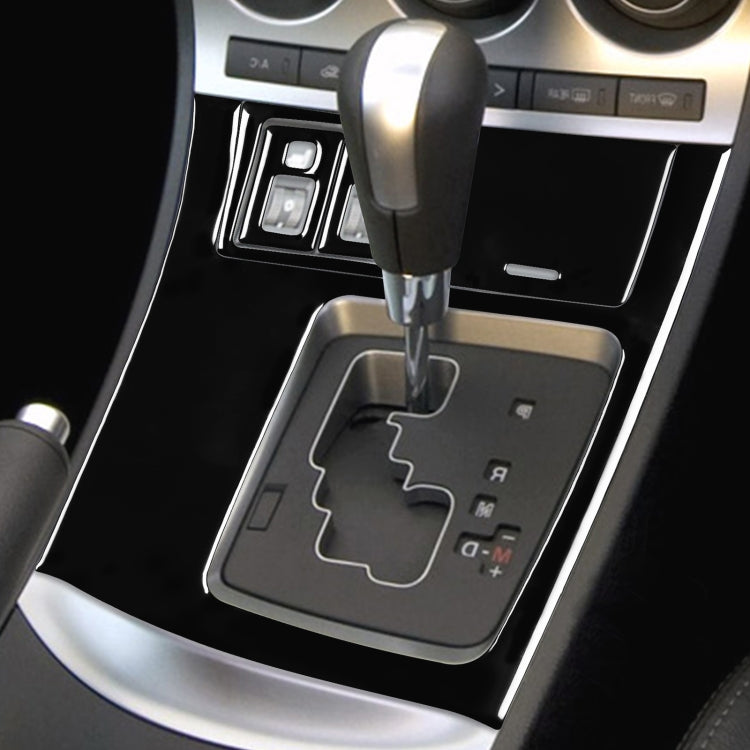 For Mazda 3 Axela 2010-2013 5 in 1 Car Gear Frame Set B Decorative Sticker, Right Drive - Car Interior Mouldings by PMC TechLife | Online Shopping South Africa | PMC TechLife | Buy Now Pay Later Mobicred