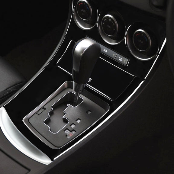 For Mazda 3 Axela 2010-2013 4 in 1 Car AC Gear Frame Set B Decorative Sticker, Right Drive
