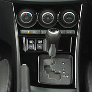 For Mazda 3 Axela 2010-2013 7 in 1 Car AC Gear Frame Set C Decorative Sticker, Right Drive