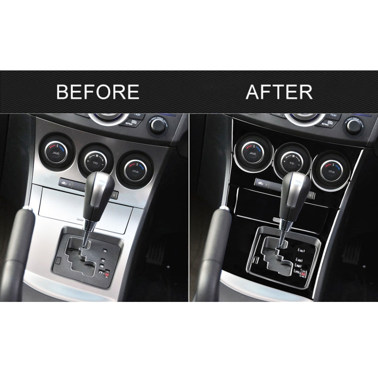 For Mazda 3 Axela 2010-2013 6 in 1 Car AC Gear Panel Set B Decorative Sticker, Right Drive - free shipping - PMC TechLife - Order now!