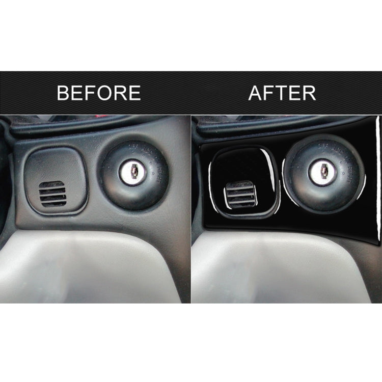 For Chevrolet Corvette C5 1998-2004 Car Key Panel Set Decorative Sticker, Left Drive - Car Interior Mouldings by PMC TechLife | Online Shopping South Africa | PMC TechLife | Buy Now Pay Later Mobicred