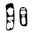 For Chevrolet Corvette C5 1998-2004 2 in 1 Car Door Control Panel Decorative Sticker, Left Drive - Car Interior Mouldings by PMC TechLife | Online Shopping South Africa | PMC TechLife | Buy Now Pay Later Mobicred