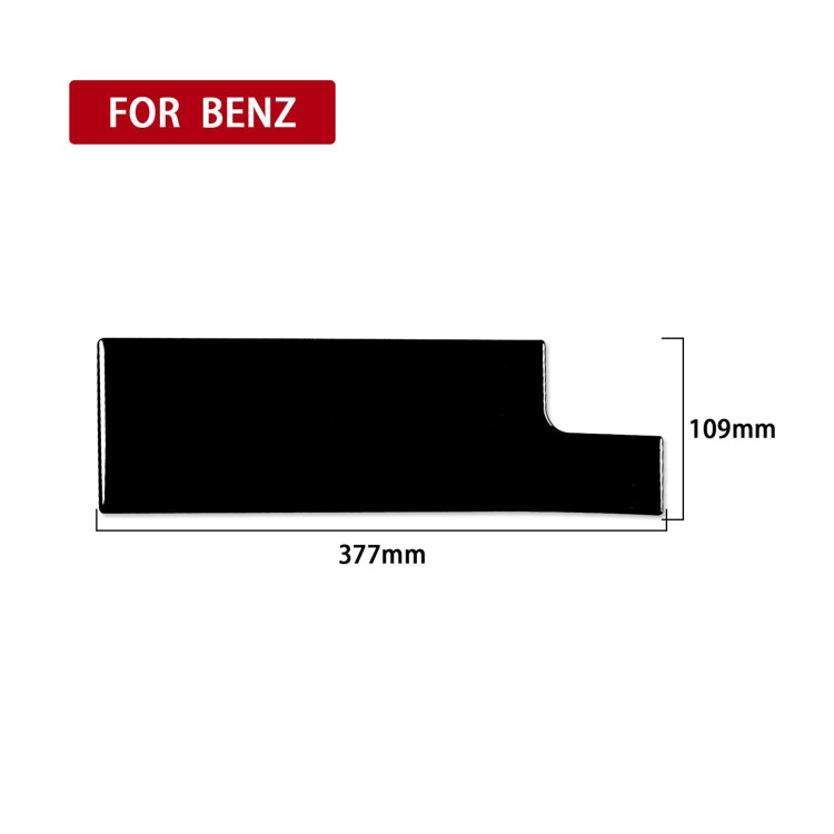 For Mercedes-Benz E-Class W210 1996-2002 Car Passenger Storage Box Decorative Sticker, Right Drive - Car Interior Mouldings by PMC Jewellery | Online Shopping South Africa | PMC Jewellery | Buy Now Pay Later Mobicred