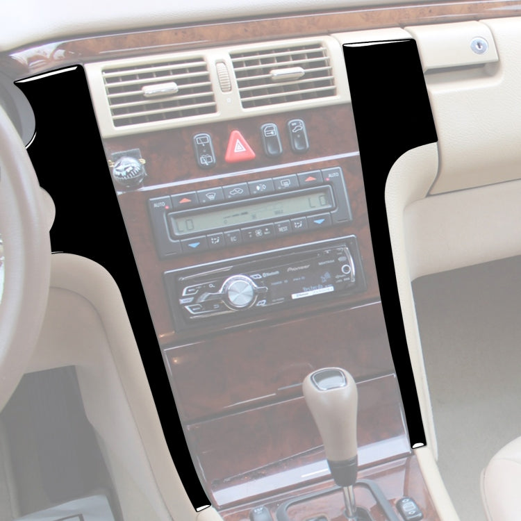 For Mercedes-Benz E-Class W210 1996-2002 Car Center Console Side Decorative Sticker, Left Drive - Car Interior Mouldings by PMC TechLife | Online Shopping South Africa | PMC TechLife | Buy Now Pay Later Mobicred