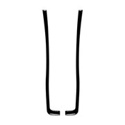 For Mercedes-Benz E-Class W210 1996-2002 Car Gear Decorative Sticker, Left and Right Drive Universal