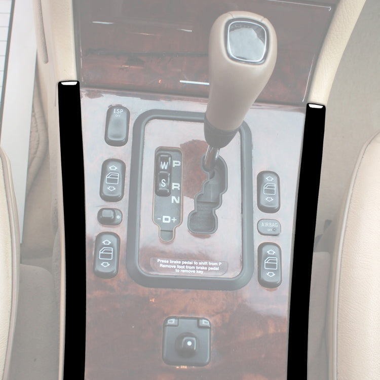 For Mercedes-Benz E-Class W210 1996-2002 Car Gear Decorative Sticker, Left and Right Drive Universal - Car Interior Mouldings by PMC TechLife | Online Shopping South Africa | PMC TechLife | Buy Now Pay Later Mobicred