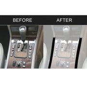 For Mercedes-Benz E-Class W210 1996-2002 Car Gear Decorative Sticker, Left and Right Drive Universal