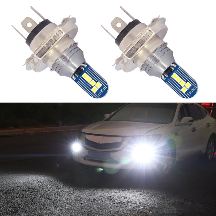 1 Pair H4 DC12V 7.8W Car LED Fog Light (White Light) - Fog / Driving Lights by PMC TechLife | Online Shopping South Africa | PMC TechLife | Buy Now Pay Later Mobicred