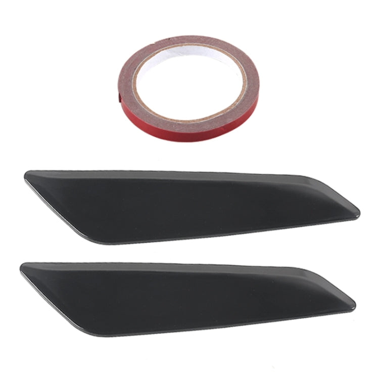 Car ABS Fender Decorative Sticker for BMW 5 Series 525Li 530Li, Bright Black - Car Interior Mouldings by PMC TechLife | Online Shopping South Africa | PMC TechLife | Buy Now Pay Later Mobicred