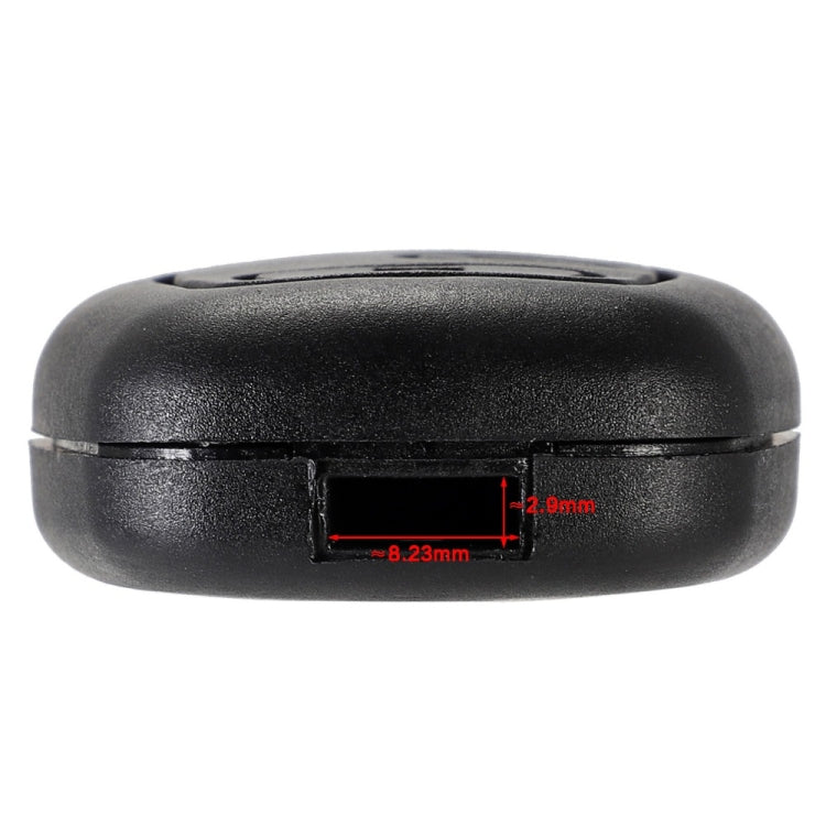 2 PCS Car 307 Mouth Remote Control Key Case Cover for PSA Peugeot Citroen - Car Key Cases by PMC TechLife | Online Shopping South Africa | PMC TechLife | Buy Now Pay Later Mobicred