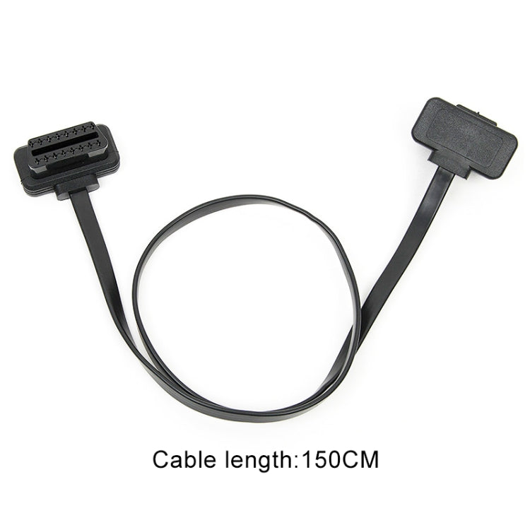 16PIN Car OBD Diagnostic Extended Cable OBD2 Male to Female Cable, Cable Length: 150cm - Cables & Connectors by PMC TechLife | Online Shopping South Africa | PMC TechLife | Buy Now Pay Later Mobicred
