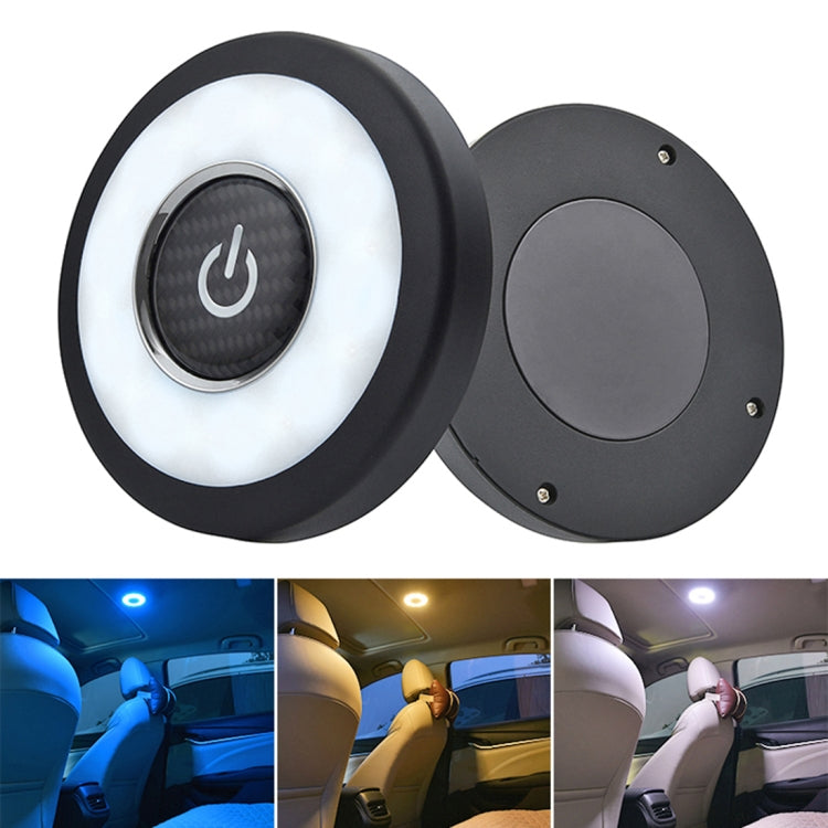 DC 5V / 2W Car Round Reading Lamp Dome Light - Dome Lights by PMC TechLife | Online Shopping South Africa | PMC TechLife | Buy Now Pay Later Mobicred