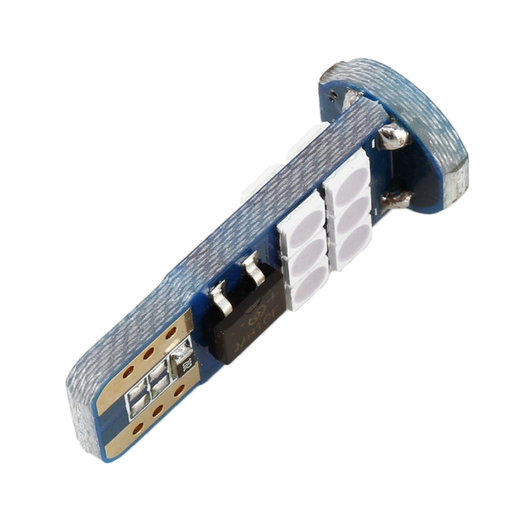 2 PCS T10 DC12 / 1W 9LEDs SMD-3030 Car Clearance Light(Blue Light) - Clearance Lights by PMC TechLife | Online Shopping South Africa | PMC TechLife | Buy Now Pay Later Mobicred