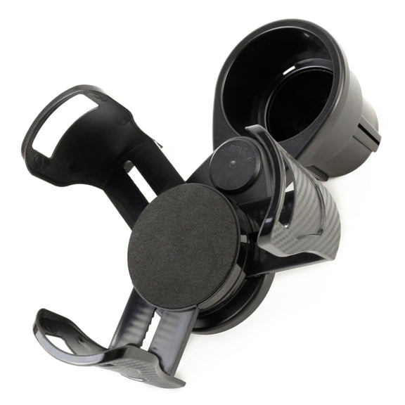 Multi-functional Car Auto Universal Carbon Fiber Texture Cup Holder Drink Holder