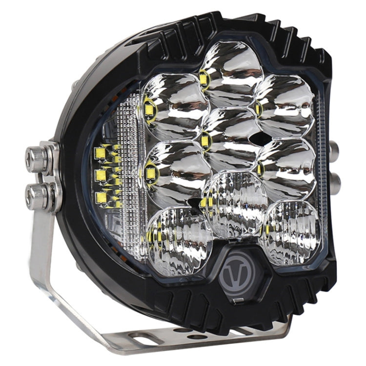 5 inch DC12V-24V 5000LM 6500K 50W Car LED Headlight for Jeep Wrangler / Harley - LED Headlamps by PMC TechLife | Online Shopping South Africa | PMC TechLife | Buy Now Pay Later Mobicred