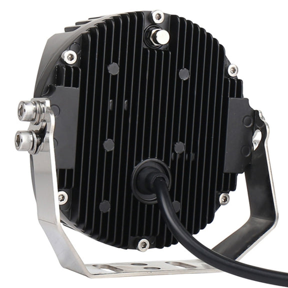 5 inch DC12V-24V 5000LM 6500K 50W Car LED Headlight for Jeep Wrangler / Harley