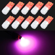 10 PCS T10 / W5W / 168 / 194 DC12V / 0.6W 1LEDs SMD-3030 Car Clearance Light (Pink Light)