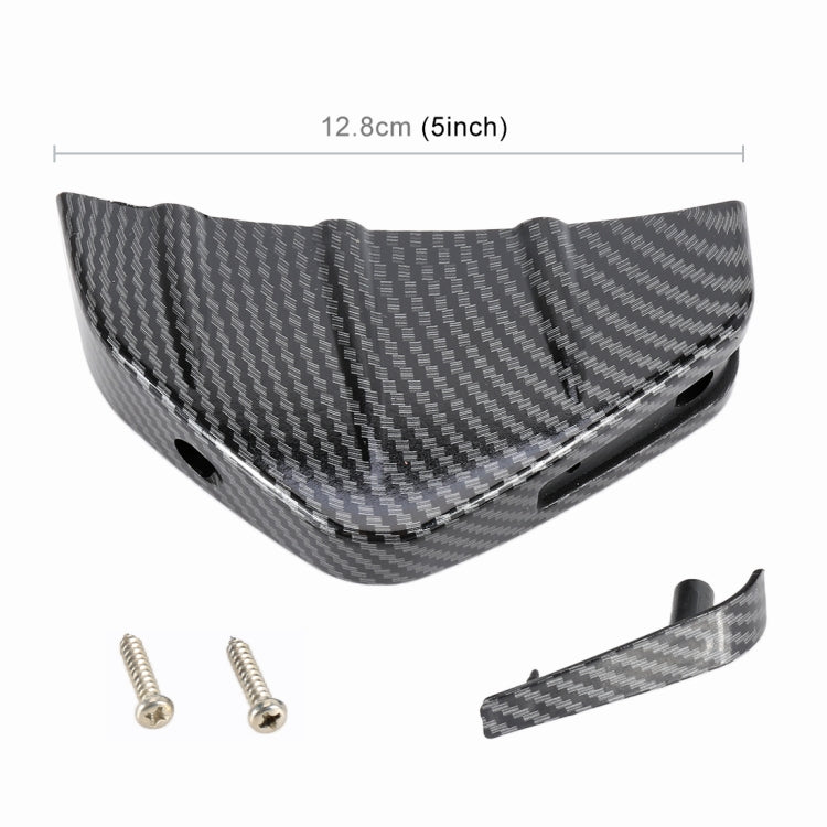 Universal Car-styling Carbon Fiber Texture Plastic Rear Spat Valance Lip - Decorative Strip by PMC TechLife | Online Shopping South Africa | PMC TechLife | Buy Now Pay Later Mobicred