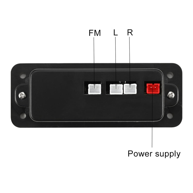 Car 5V 2x3W Audio MP3 Player Decoder Board FM Radio TF USB 3.5mm AUX, with Bluetooth and Recording Call Function - Car MP3 & MP4 & MP5 by PMC TechLife | Online Shopping South Africa | PMC TechLife | Buy Now Pay Later Mobicred