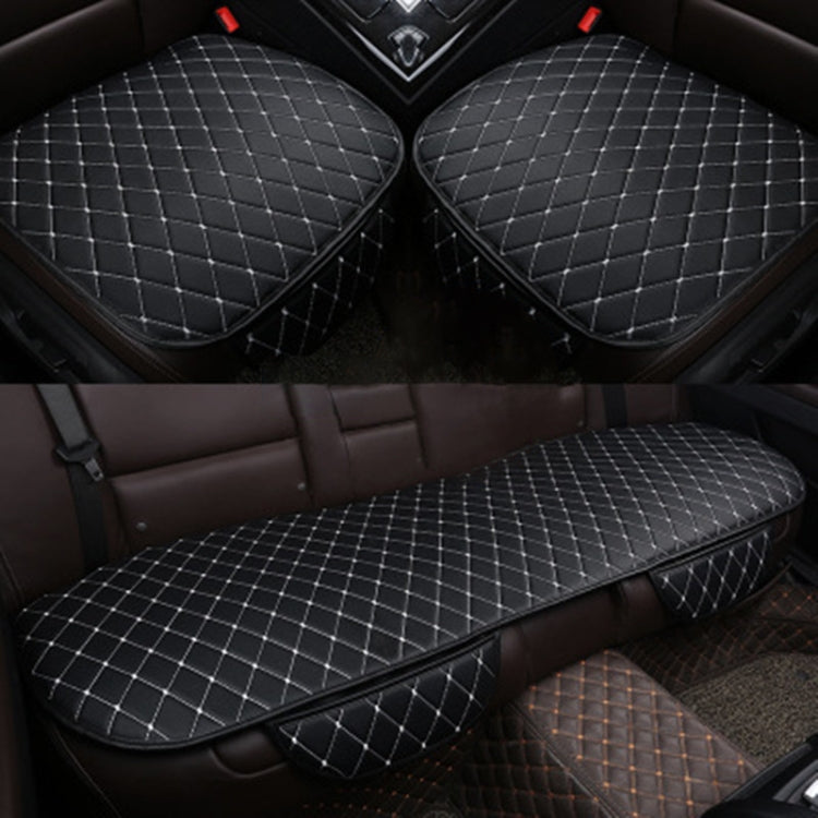 Car Seat Cushion Universal Simple Seat Cover Anti-slip Mat Auto Accessories (Black White) - free shipping - PMC TechLife - Order now!