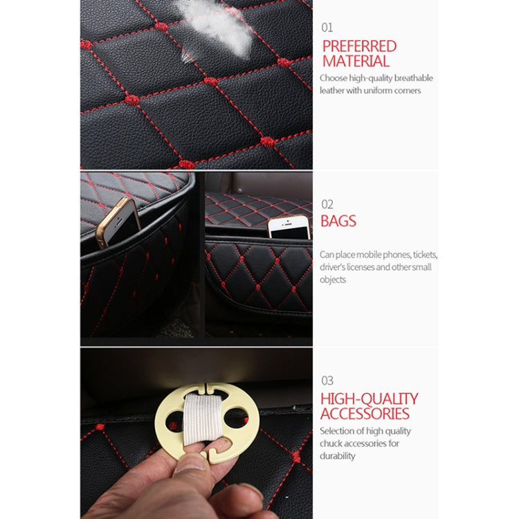 Car Seat Cushion Universal Simple Seat Cover Anti-slip Mat Auto Accessories (Black White) - free shipping - PMC TechLife - Order now!