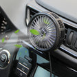 F203A Portable Car Air Outlet Electric Cooling Fan - Heating & Fans by PMC TechLife | Online Shopping South Africa | PMC TechLife