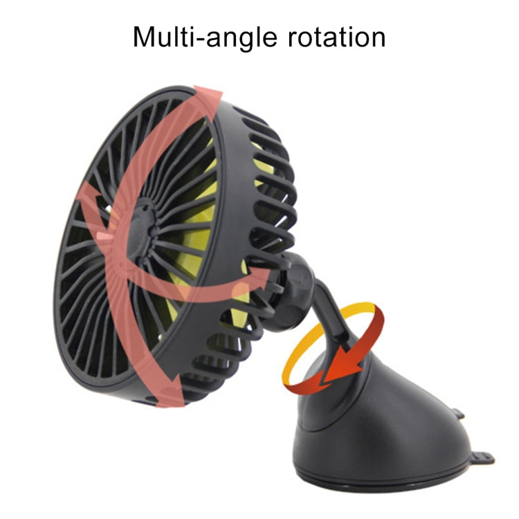 F403 Portable Car Center Console Sucker Electric Cooling Fan with Aromatherapy - Heating & Fans by PMC TechLife | Online Shopping South Africa | PMC TechLife | Buy Now Pay Later Mobicred
