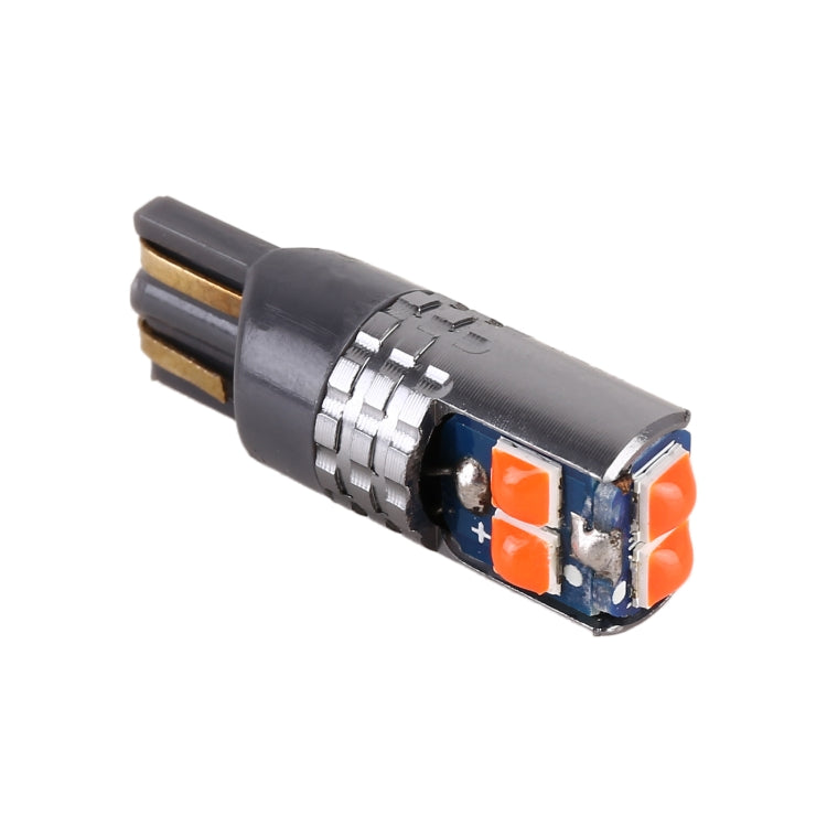 2 PCS T10 / W5W / 168 DC12-24V / 1.8W / 6000K / 140LM Car Clearance Light 4LEDs SMD-3030 Lamp Beads with Decoding & Constant Current (Pink Light) - Clearance Lights by PMC TechLife | Online Shopping South Africa | PMC TechLife | Buy Now Pay Later Mobicred