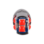 2 PCS T10 / W5W / 168 DC12-24V / 1.8W / 6000K / 140LM Car Clearance Light 4LEDs SMD-3030 Lamp Beads with Decoding & Constant Current (Red Light)