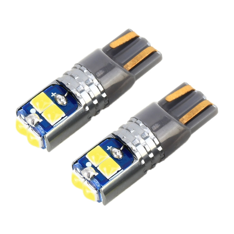 2 PCS T10 / W5W / 168 DC12-24V / 1.8W / 6000K / 140LM Car Clearance Light 4LEDs SMD-3030 Lamp Beads with Decoding & Constant Current - Clearance Lights by PMC TechLife | Online Shopping South Africa | PMC TechLife | Buy Now Pay Later Mobicred