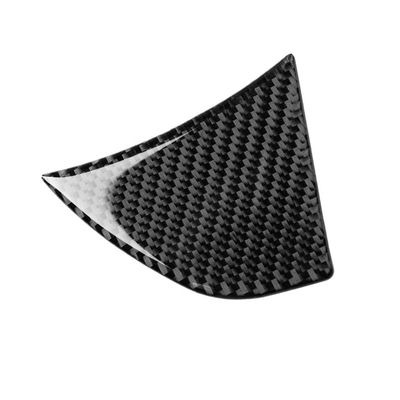 3 in 1 Car Carbon Fiber Steering Wheel Button Decorative Sticker for Honda Fit, Left and Right Drive Universal