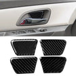 4 PCS Car Carbon Fiber Door Bowl Decorative Sticker for Chevrolet Cruze 2009-2015, Left and Right Drive Universal - Car Interior Mouldings by PMC TechLife | Online Shopping South Africa | PMC TechLife | Buy Now Pay Later Mobicred