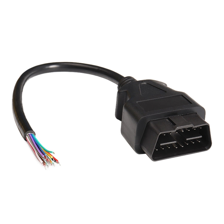 16PIN Male OBD Cable Opening Line OBD 2 Extension Cable for Car Diagnostic Scanner, Cable Length: 60cm - Cables & Connectors by PMC TechLife | Online Shopping South Africa | PMC TechLife | Buy Now Pay Later Mobicred