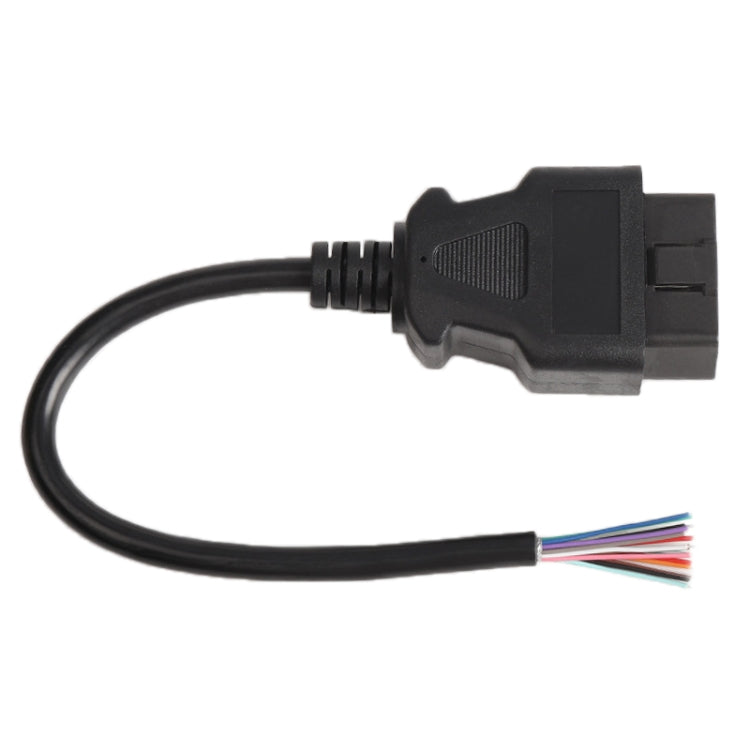 16PIN Male OBD Cable Opening Line OBD 2 Extension Cable for Car Diagnostic Scanner, Cable Length: 150cm - Cables & Connectors by PMC TechLife | Online Shopping South Africa | PMC TechLife | Buy Now Pay Later Mobicred