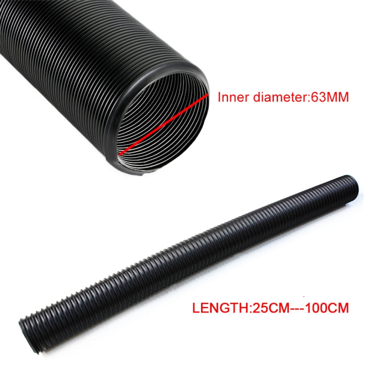 63mm / 2.5 inch Car Universal Tube Intake Telescopic Tube Injection Intake System Pipe - Air Intake System by PMC TechLife | Online Shopping South Africa | PMC TechLife | Buy Now Pay Later Mobicred