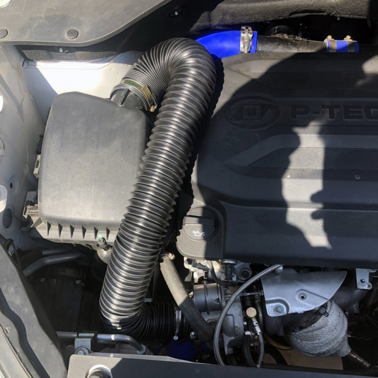 76mm / 3.0 inch Car Universal Tube Intake Telescopic Tube Injection Intake System Pipe - Air Intake System by PMC TechLife | Online Shopping South Africa | PMC TechLife