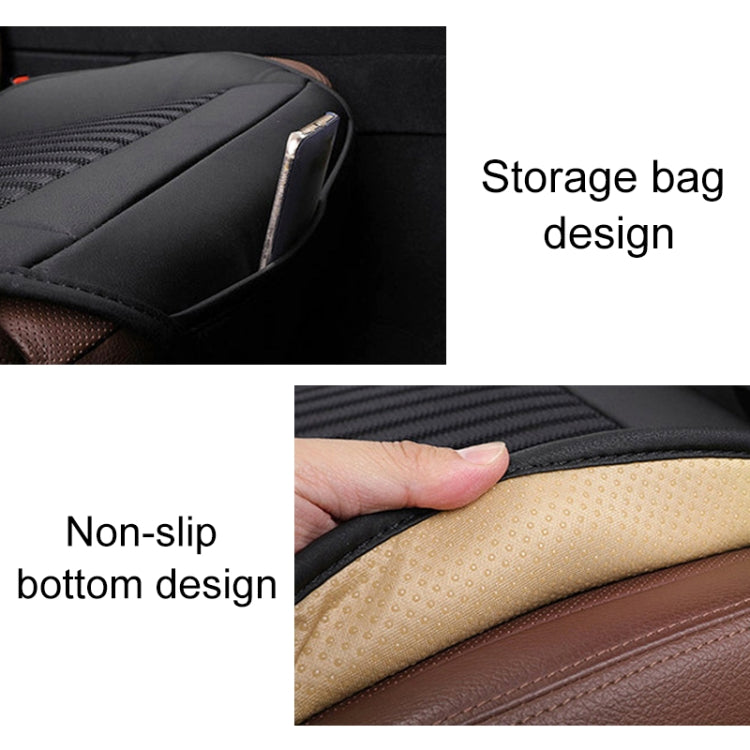 Car 12V Cushion Summer USB Breathable Ice Silk Seat Cover, Eight Fans + Ventilation and Refrigeration (Black)