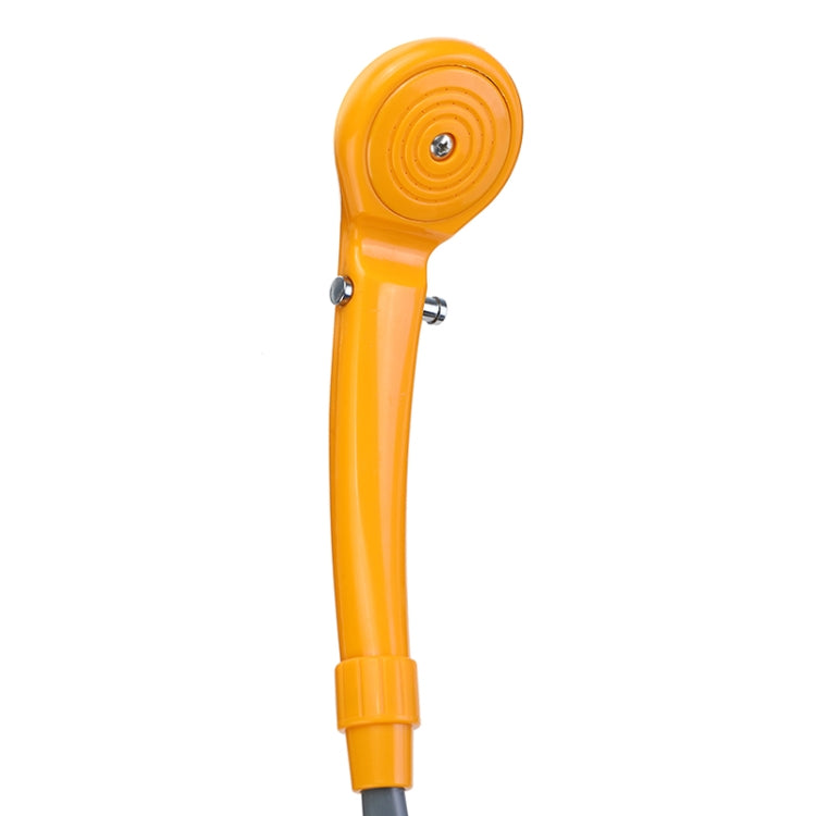 12V Portable Outdoor Car Electric Shower Sprinkler Washer (Yellow) - Car washing supplies by PMC TechLife | Online Shopping South Africa | PMC TechLife | Buy Now Pay Later Mobicred