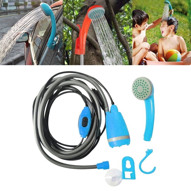 12V Portable Outdoor Universal Car Electric Shower Sprinkler Washer (Blue) - Car washing supplies by PMC TechLife | Online Shopping South Africa | PMC TechLife | Buy Now Pay Later Mobicred