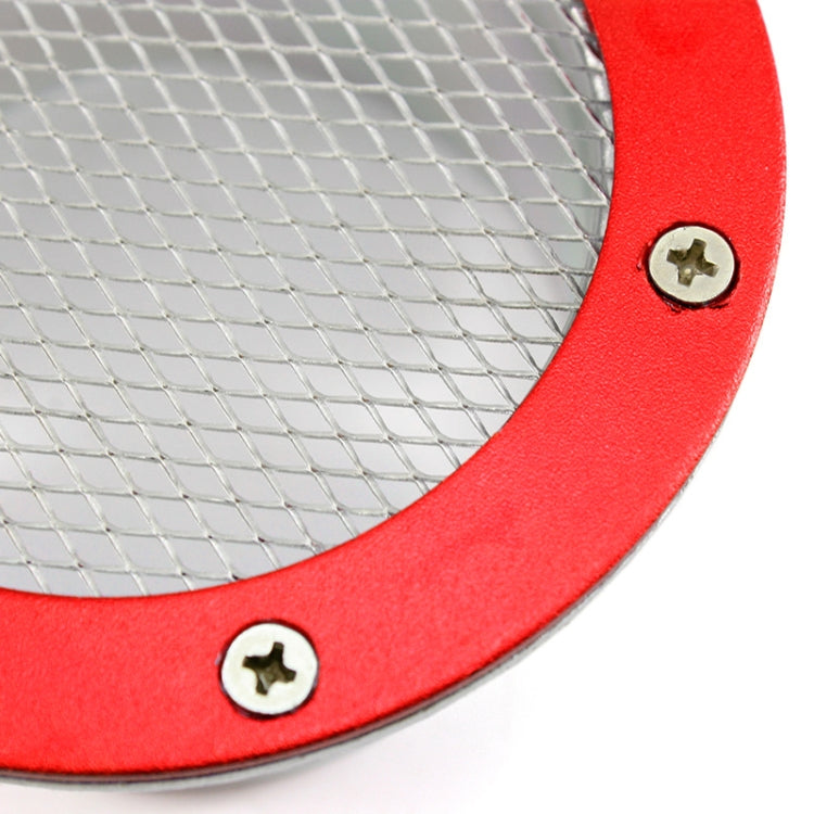 XH-UN017 Car Universal Modified Aluminum Air Inlet Decoration (Red) - Air Intake System by PMC TechLife | Online Shopping South Africa | PMC TechLife | Buy Now Pay Later Mobicred