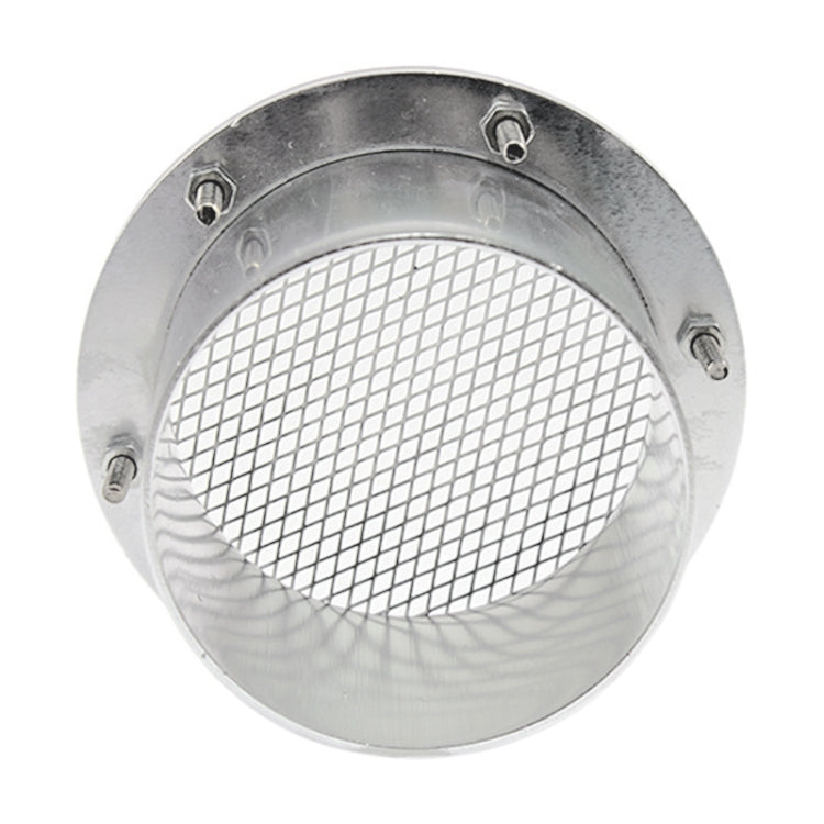 XH-UN017 Car Universal Modified Aluminum Air Inlet Decoration (Silver) - Air Intake System by PMC TechLife | Online Shopping South Africa | PMC TechLife | Buy Now Pay Later Mobicred